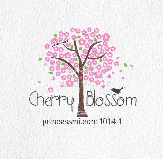 pink cherry blossom symbol